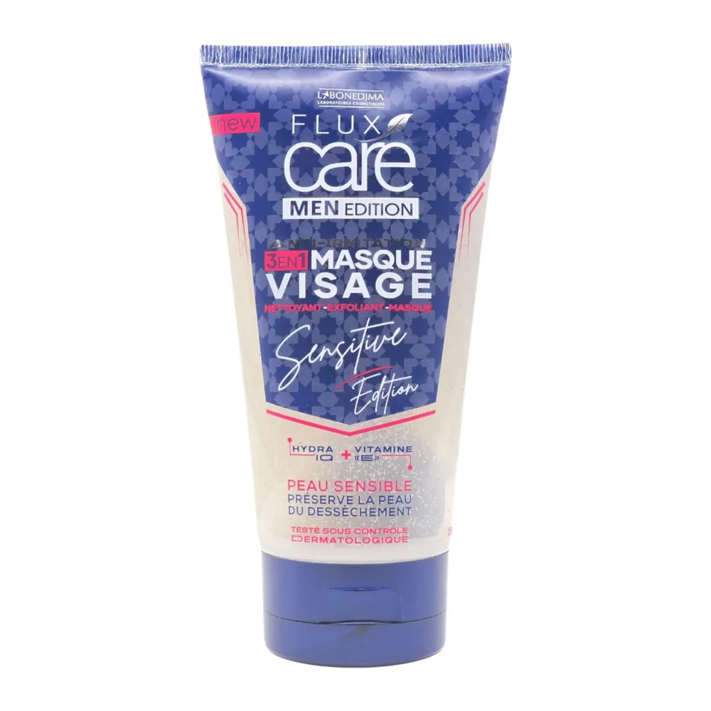 Flux Care Men Edition Masque Visage 150Ml Sensitive Edition