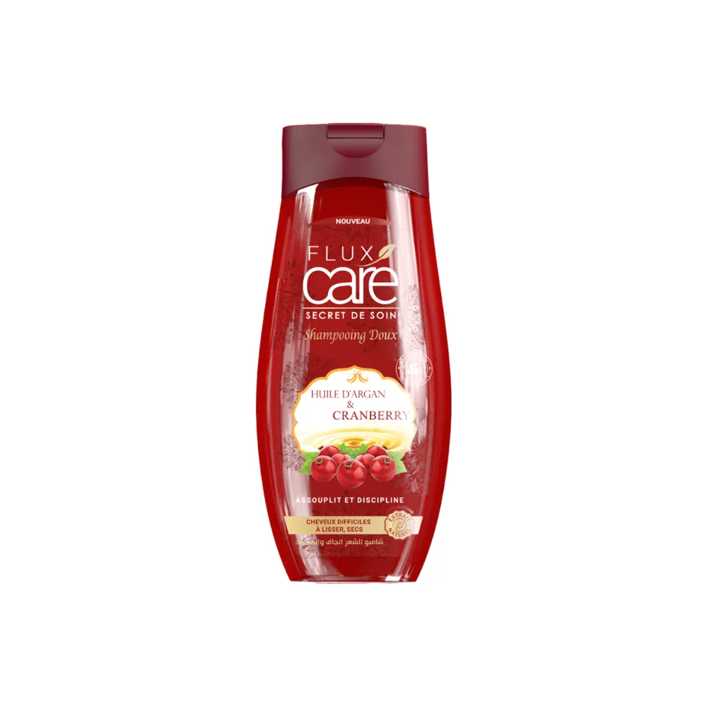 Flux Care Shampooing Huile D’Argan & Cranberry 265ml