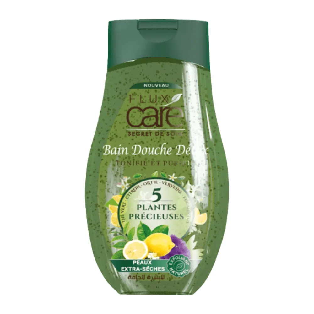 Flux Care Soin Douche 245Ml 5 Plantes Precieuses