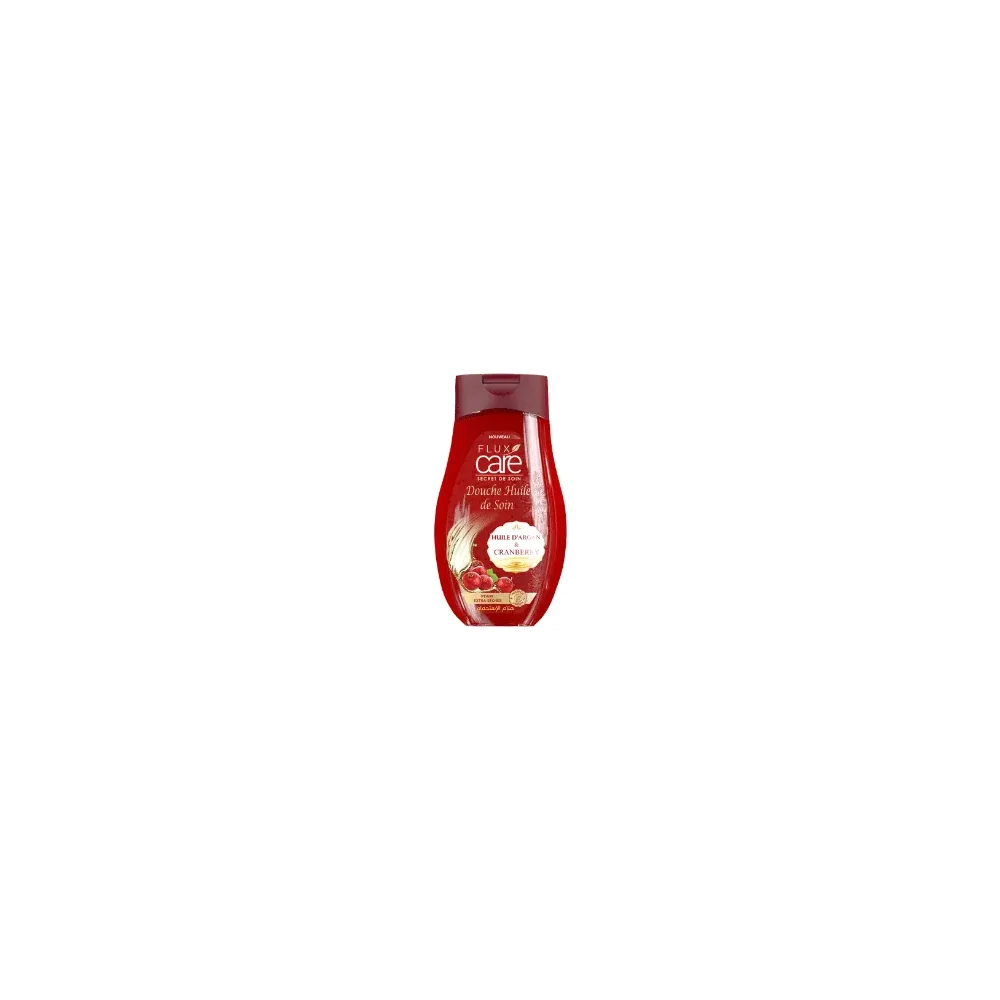 Flux Care Soin Douche 245Ml Huile D’Argan Et Cranberry