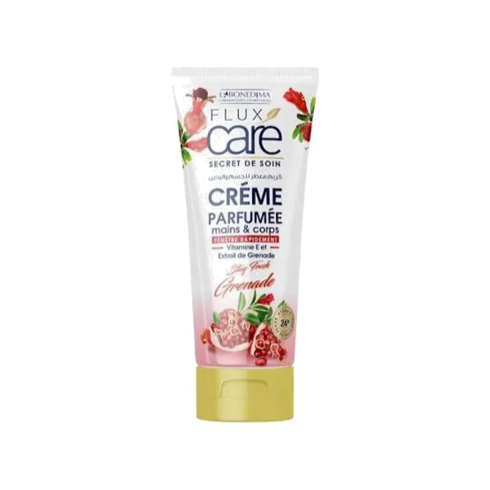 Flux Care Stay Fresh Grenade Crème Parfumée Corp & Main 150ml