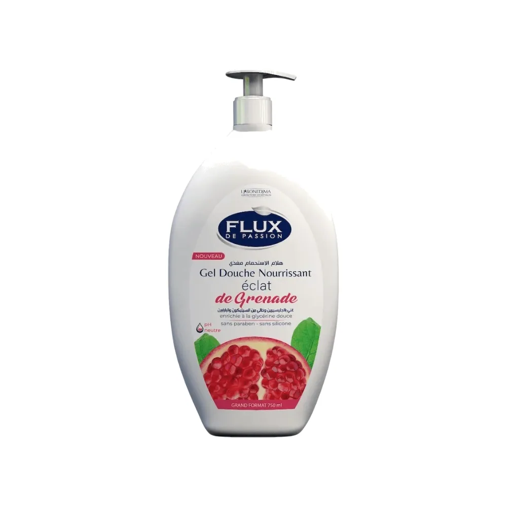 Flux Gel Douche Éclat de Grenade 750ml