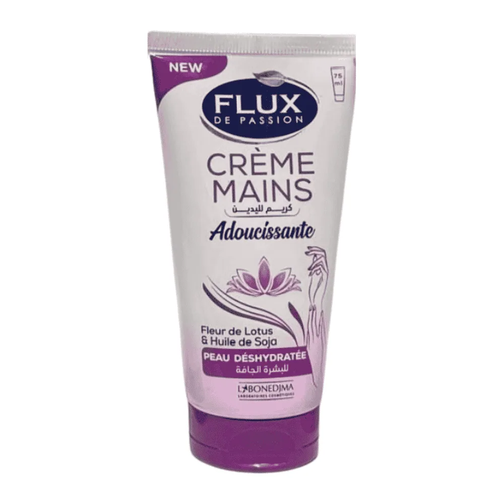 Flux De Passion Crème Mains Adoucissante Fleur De Lotus 75ml