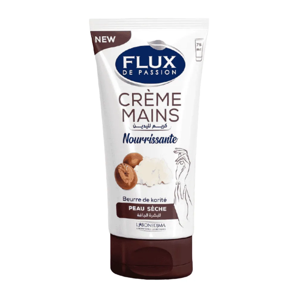 Flux De Passion Crème Mains Nourrissante Beurre De Karité 75ml