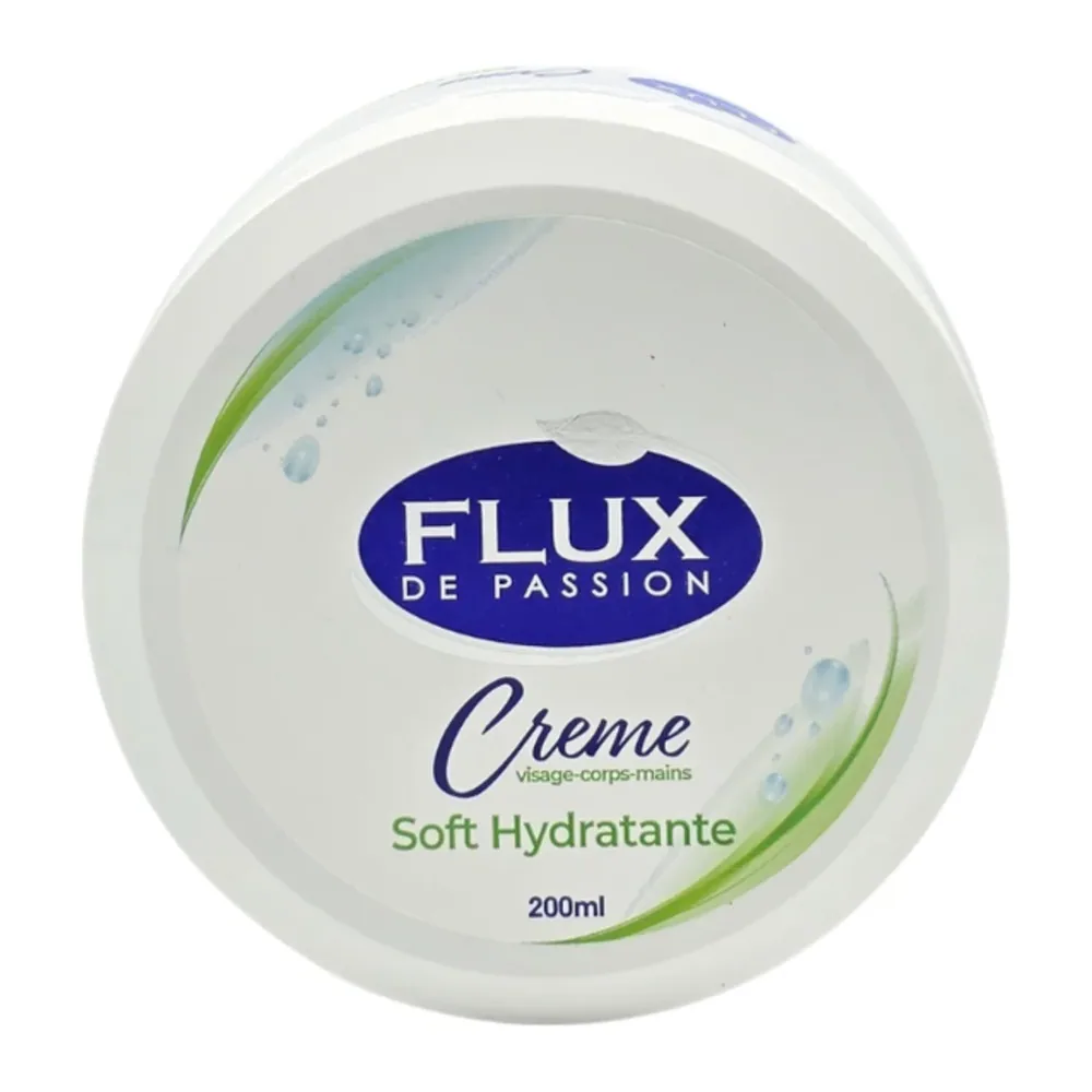 Flux De Passion Creme Visage Corps Main 200Ml Soft Hydratante