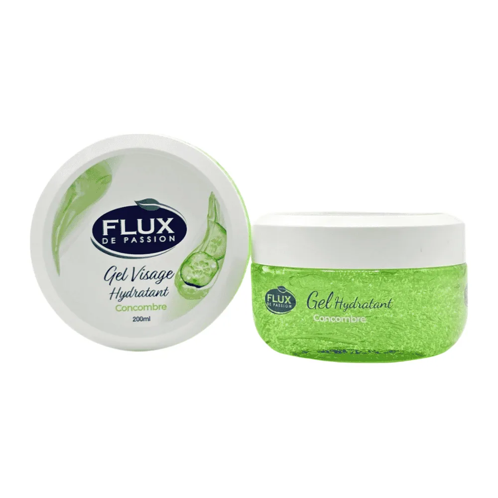 Flux De Passion Gel Visage Hydratant Concombre 200ml
