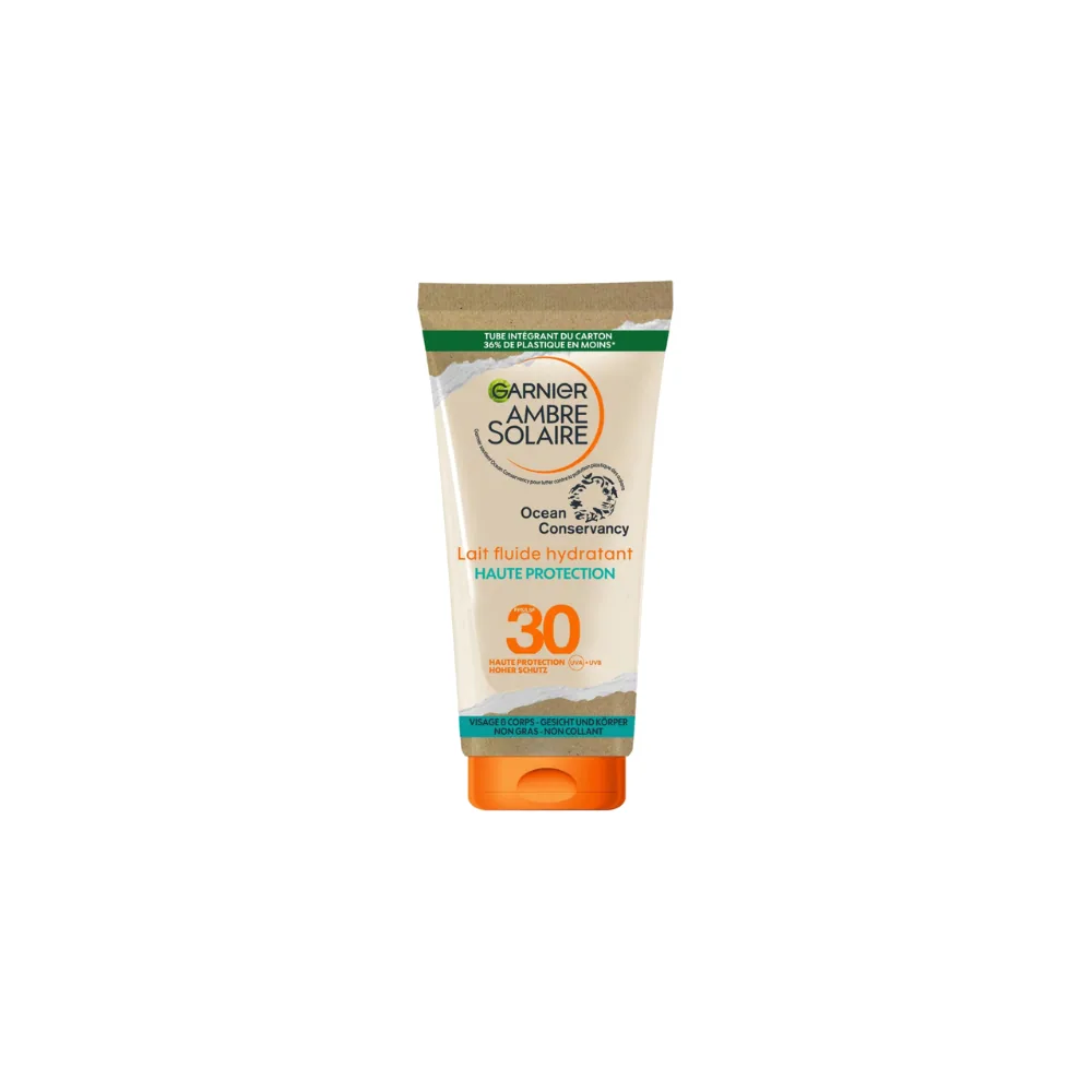 Garnier Ambre Solaire Lait Fluide Hydrtant Spf30+ 175ml