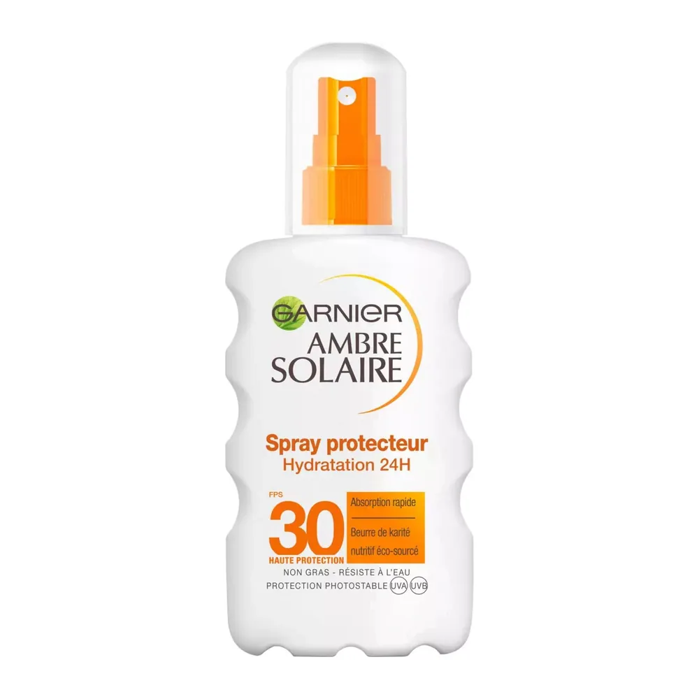 GARNIER AMBRE SOLAIRE Spray Protecteur – Hydratation 24H SPF30 200ml