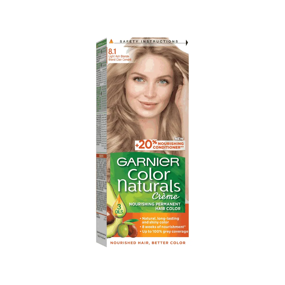 Garnier Color Naturals Crème 8.1 Blond Clair Cendre