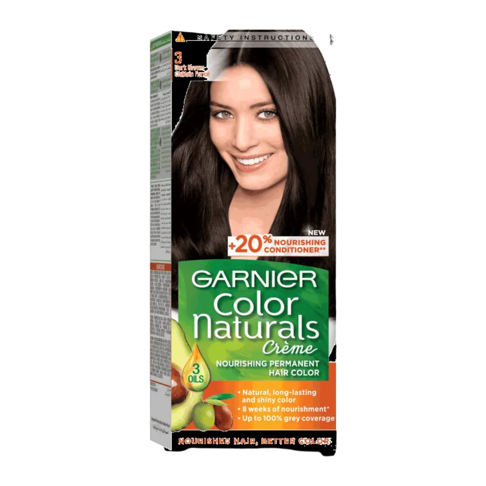 GARNIER COLOR NATURALS N°3 chatain fonce