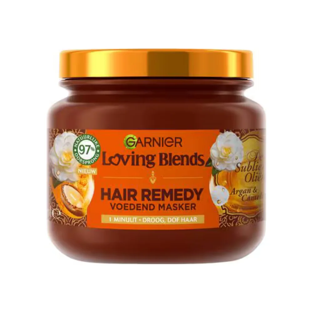 Garnier Loving Blends Masque Cheveux Crème De Coco Et Macadamia 300ml