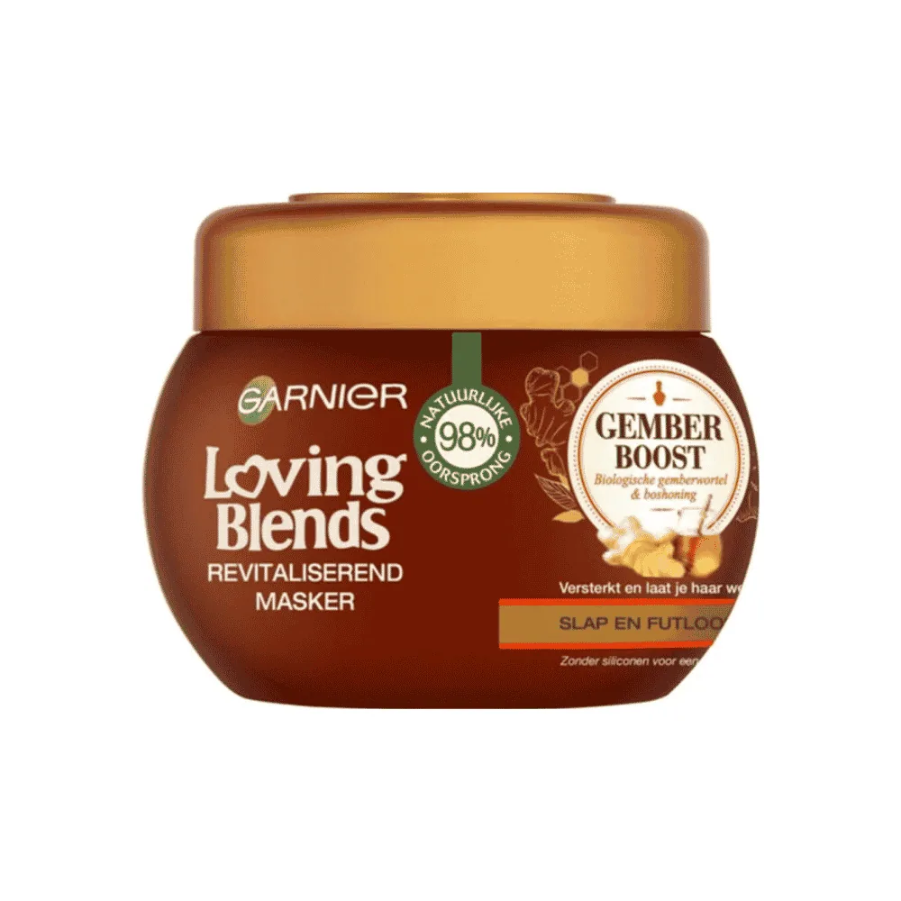 Garnier Loving Blends Masque Cheveux Gingembre Et Miel 300ml