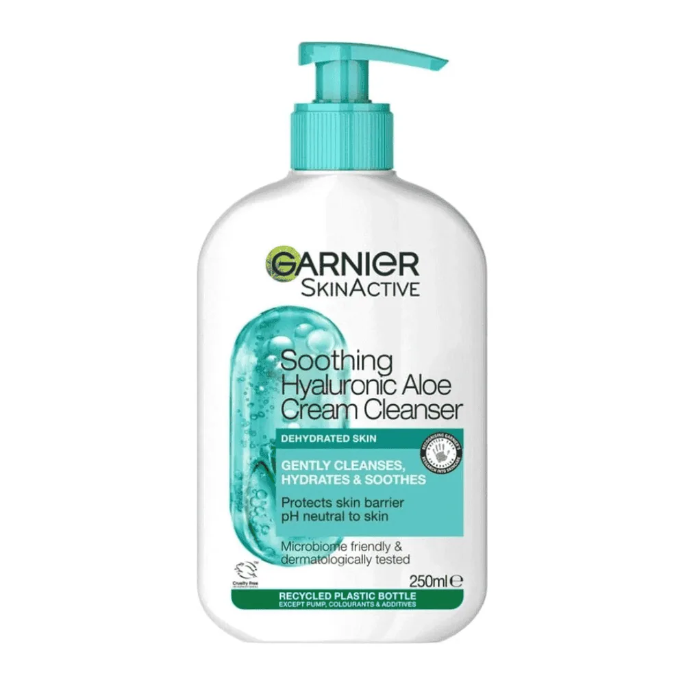 Garnier Skin Active Hyaluronic Aloe Cream Cleanser 250ml