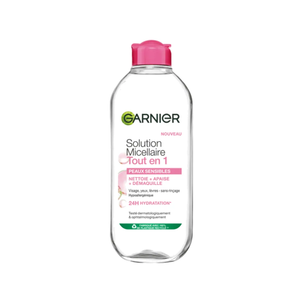 Garnier Solution Micellaire Tout En 1 Peaux Sensibles 200ml