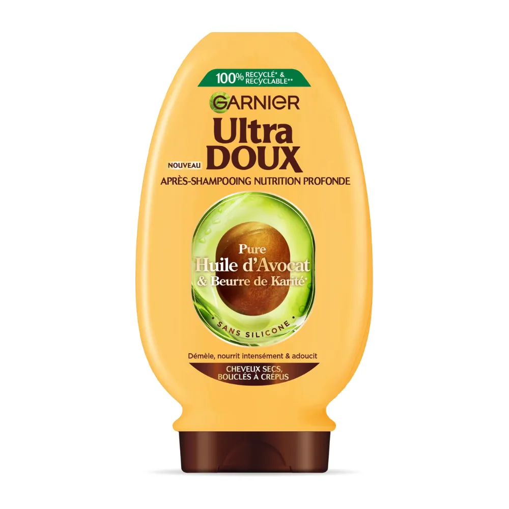 Garnier Ultra Doux Ap Shampoing Nutrition Profonde Avocat 250ml