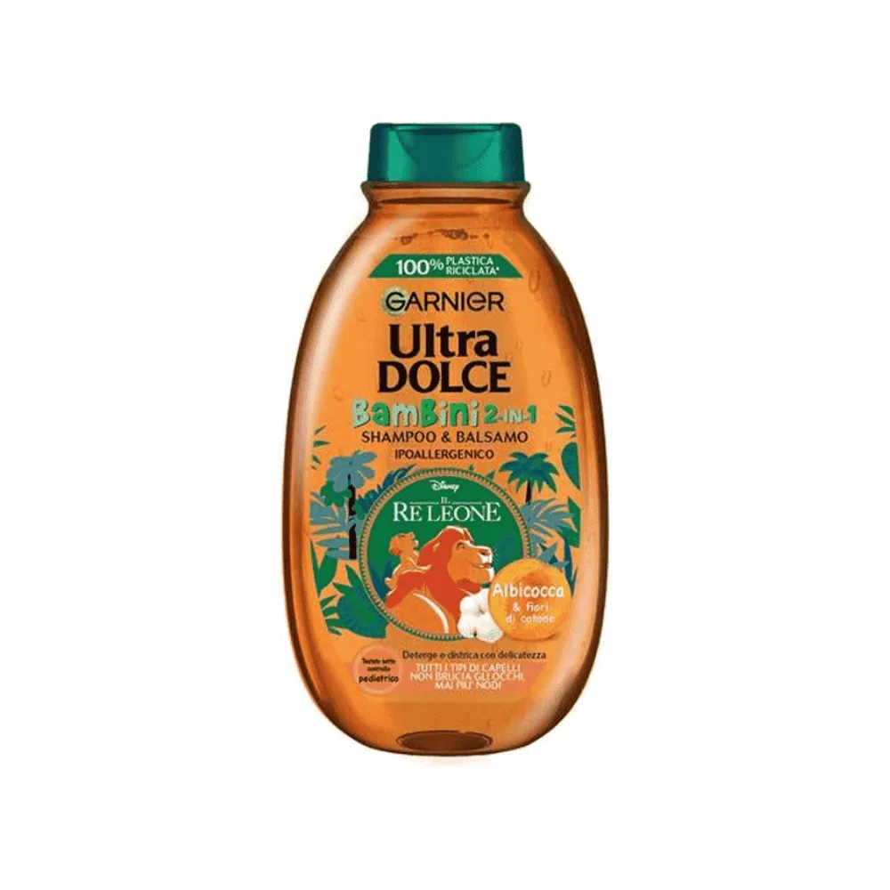 Garnier Ultra Doux Bambini 2in1 Shampoing Corps Et Cheveux 250ml