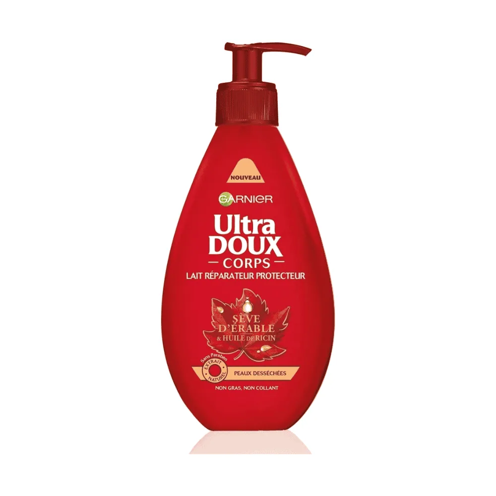 Garnier Ultra Doux Douche Soin Sève D’Érable & Huile De Ricin 500ml