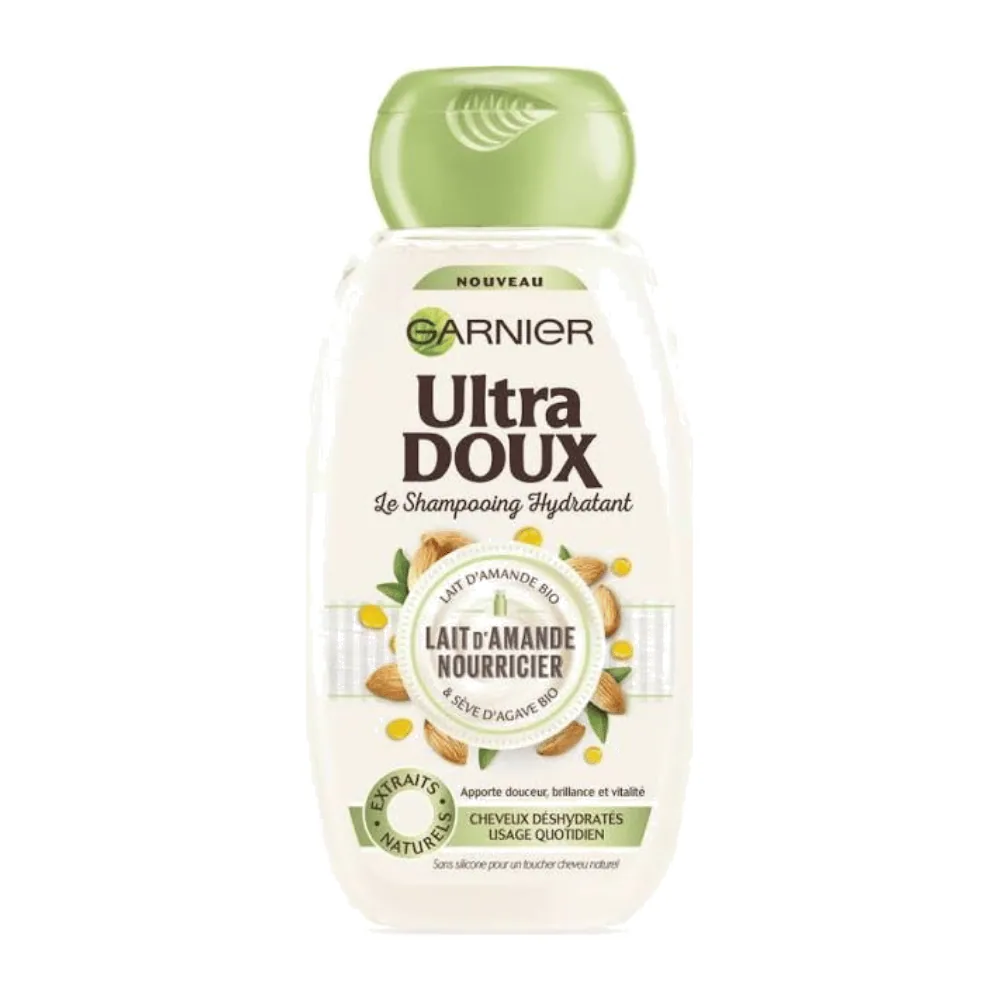 Garnier Ultra Doux Shampoing Hydratant Lait d’Amande Nourricier 250ml