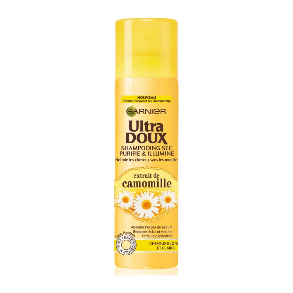 Garnier Ultra Doux Shampooing Sec Camomille Spray 150ml