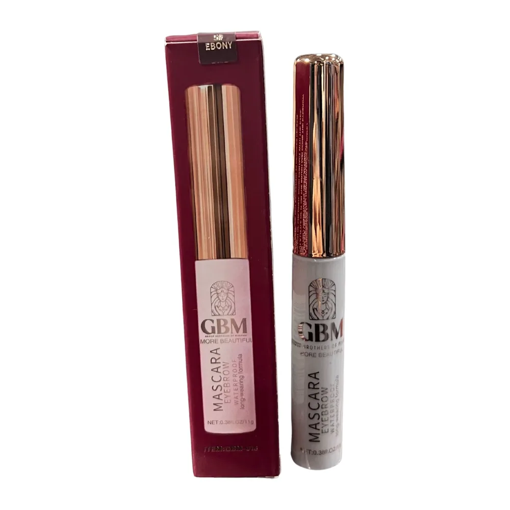 Gbm Mascara Eyebrow Waterproof 05 Ebony
