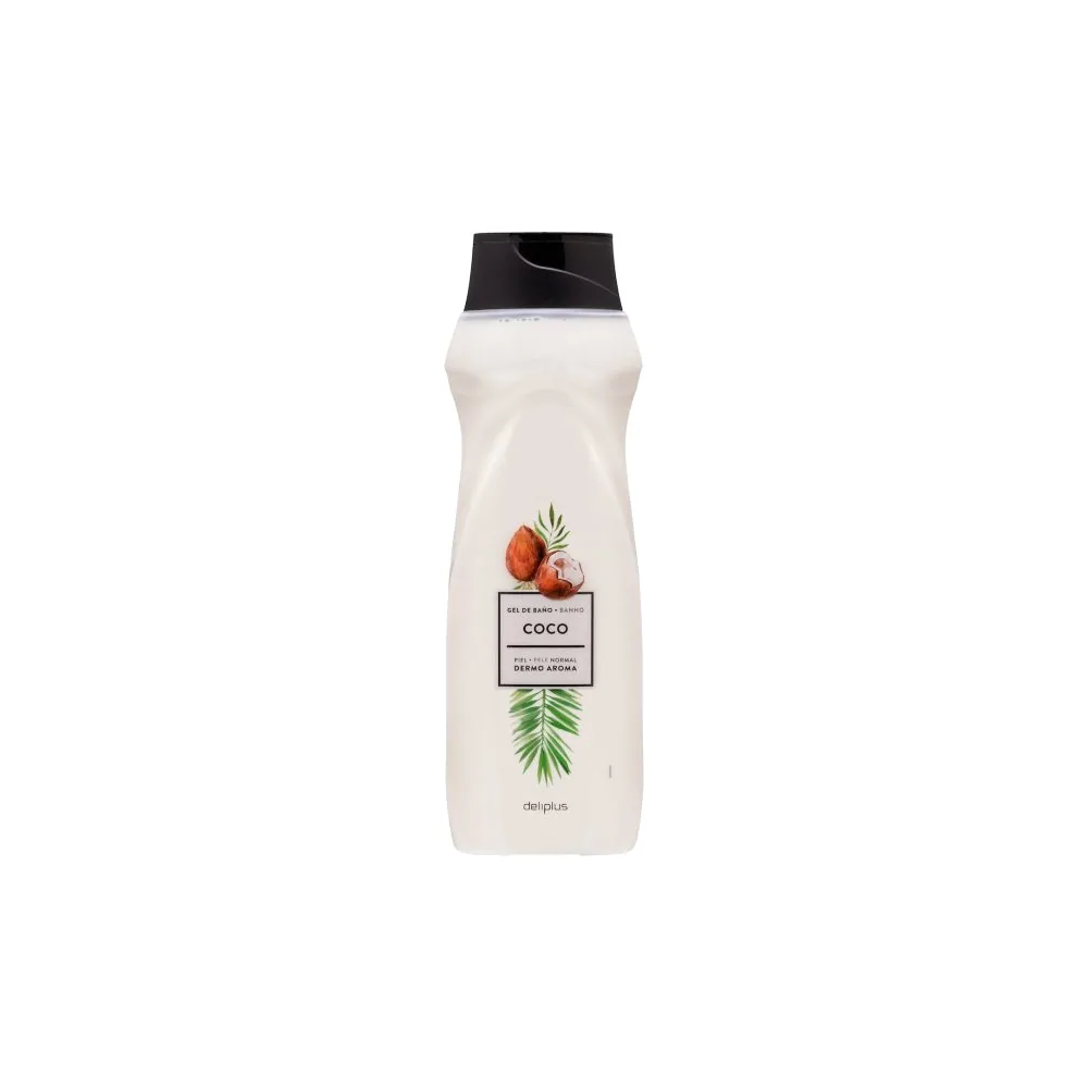 Gel de Bain à la Noix de Coco pour Peau Normale – Deliplus