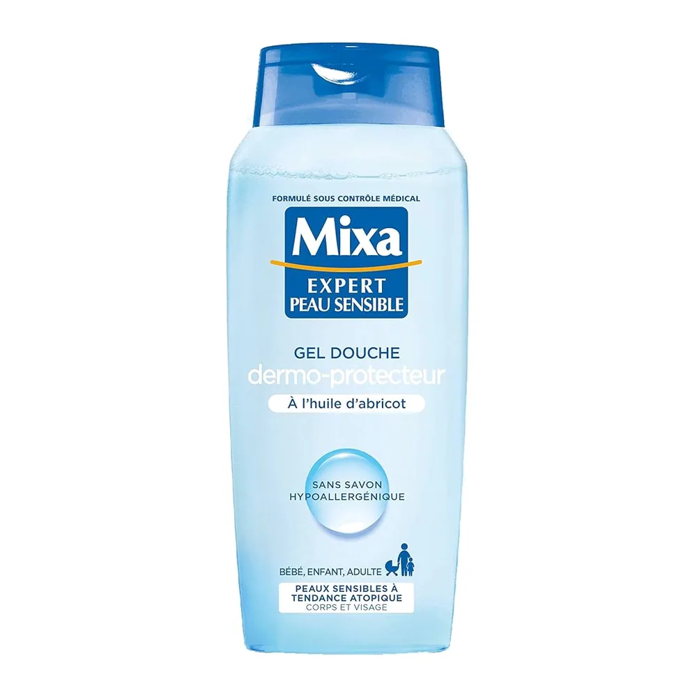 Gel Douche Dermo-protecteur à Huile d’Abricot 400ML