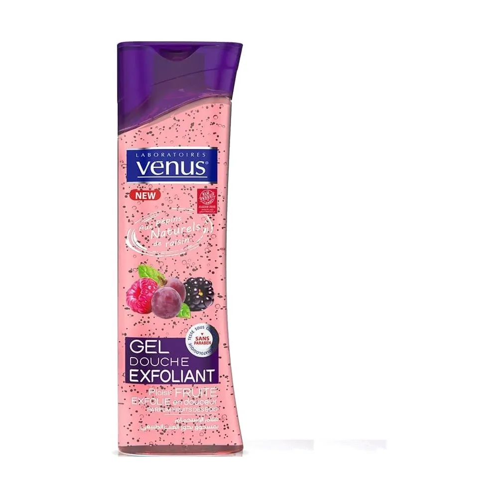 Gel Douche Exfoliant – Plaisir Fruité 240ml