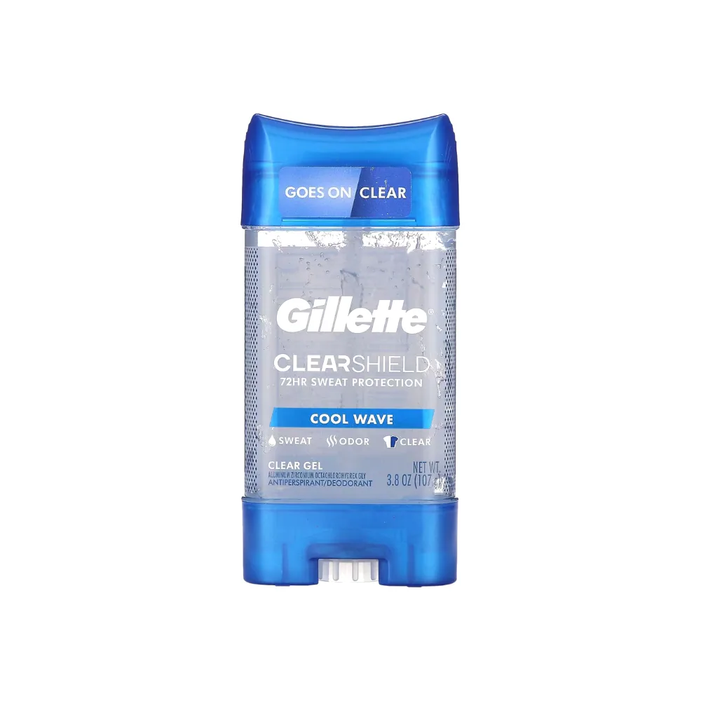 Gillette Clear Gel Transparant Cool Wave Stick 107g