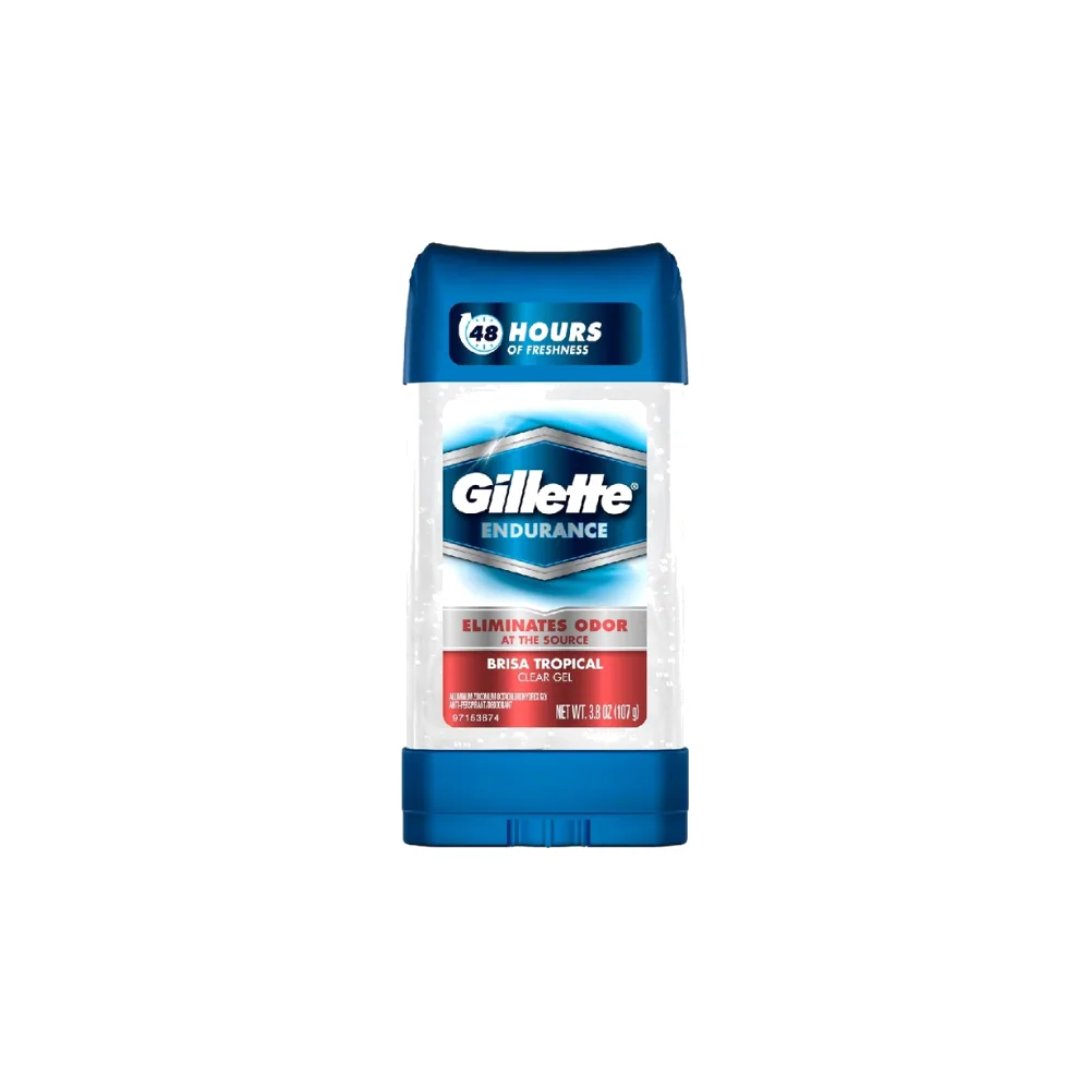 Gillette Endurance Eliminates Odor Brisa Tropical 107g