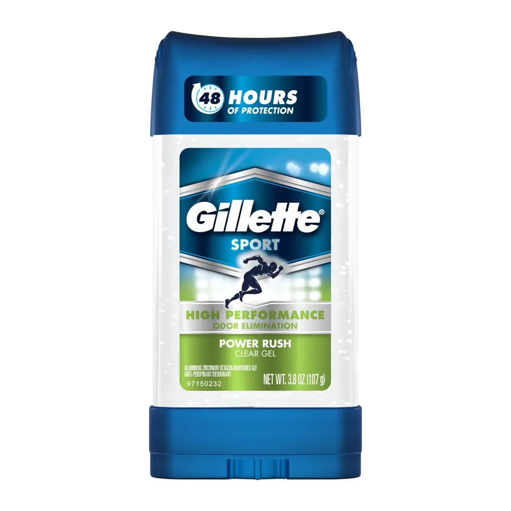 Gillette Stick Gel 107G High Performance Power Rush