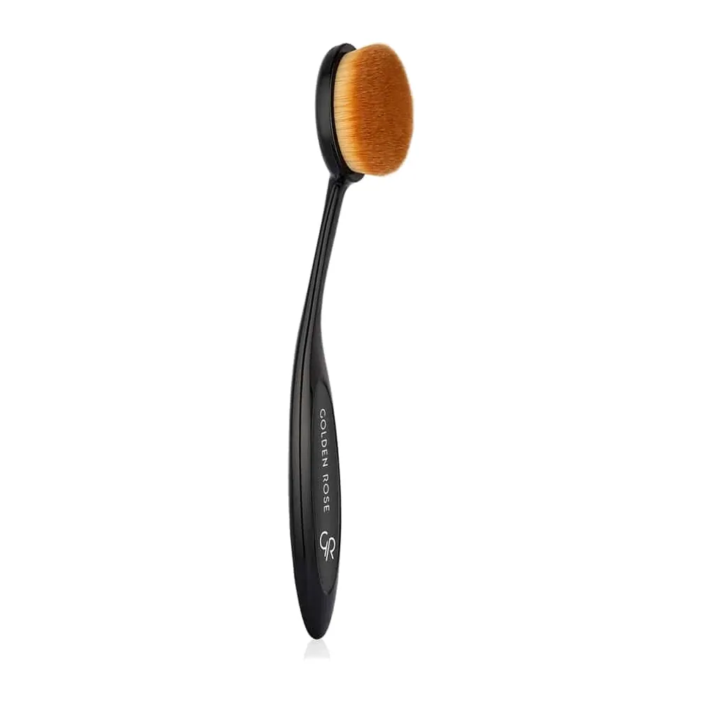 Golden Rose Oval Foundation, Blusher & Contour Brush