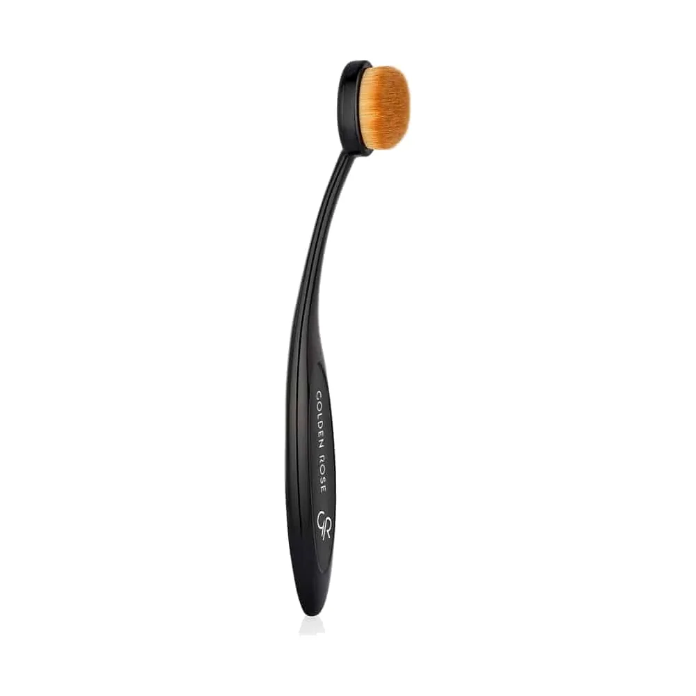 Golden Rose Oval Highlighter, Concealer & Contour Brush