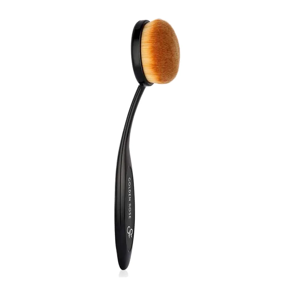 Golden Rose Oval Powder & Bronzer Brush