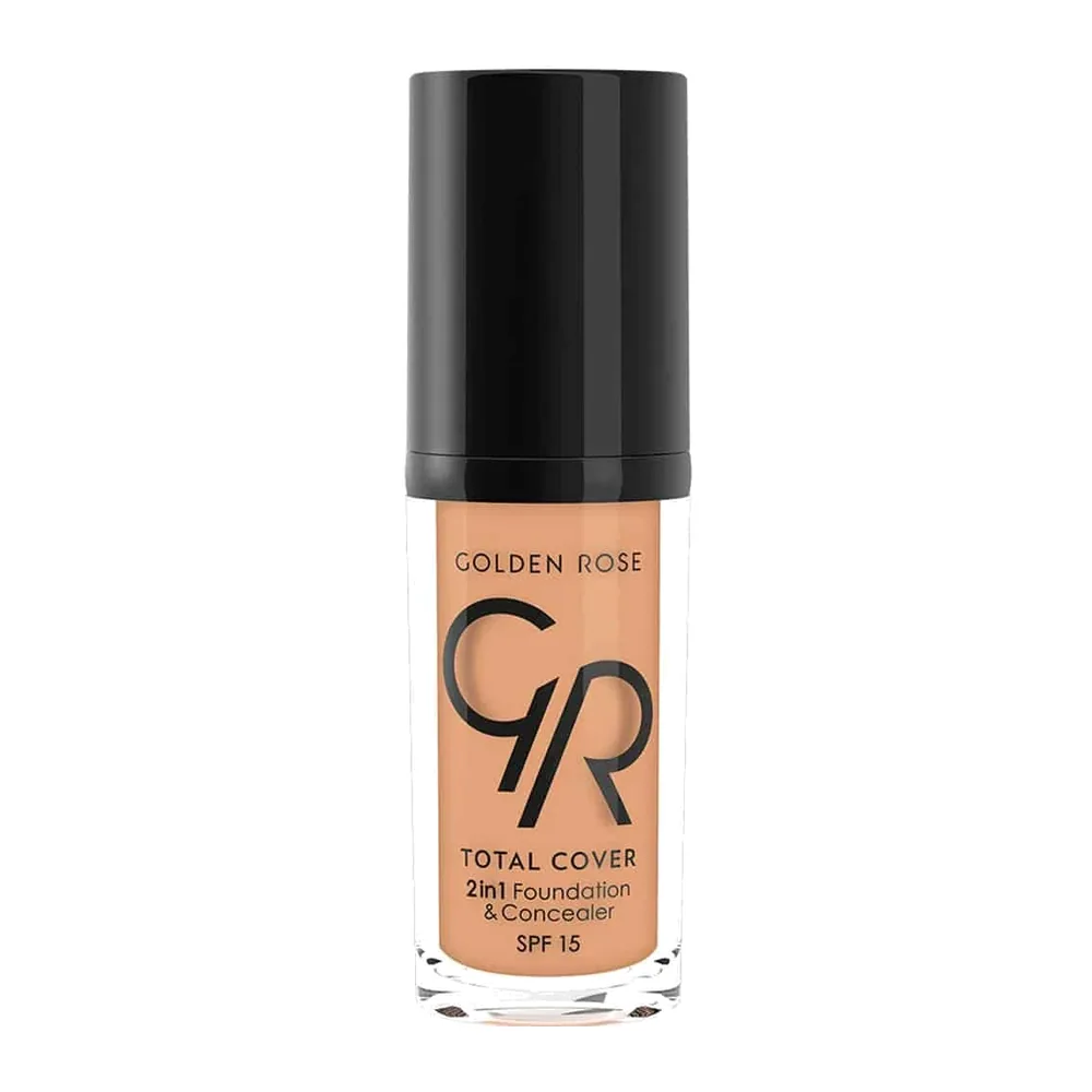 Golden Rose Total Cover 2In1 Foundation&Concealer – Gr 08