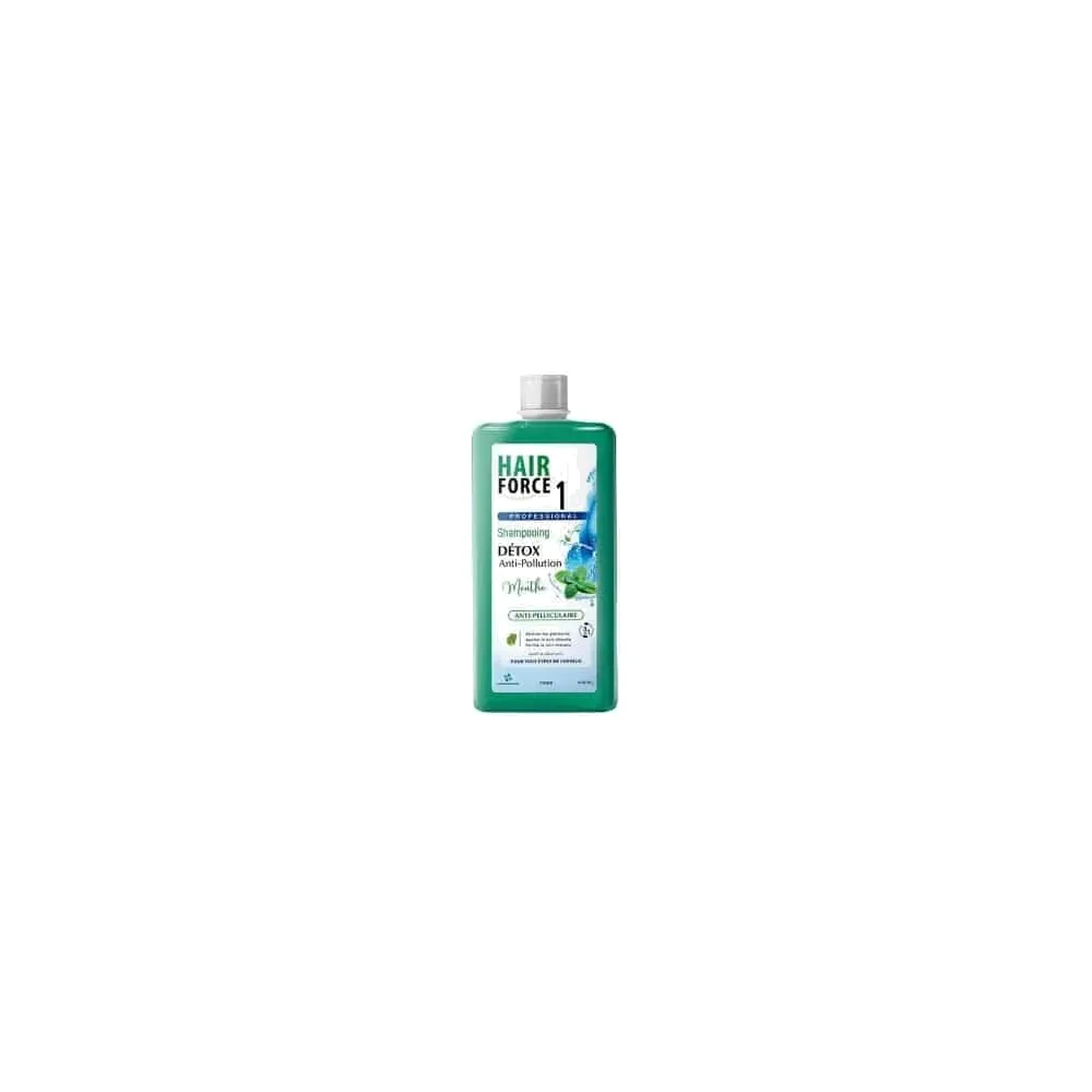 Hair Force Shampoing Detox Anti Pollution Menth