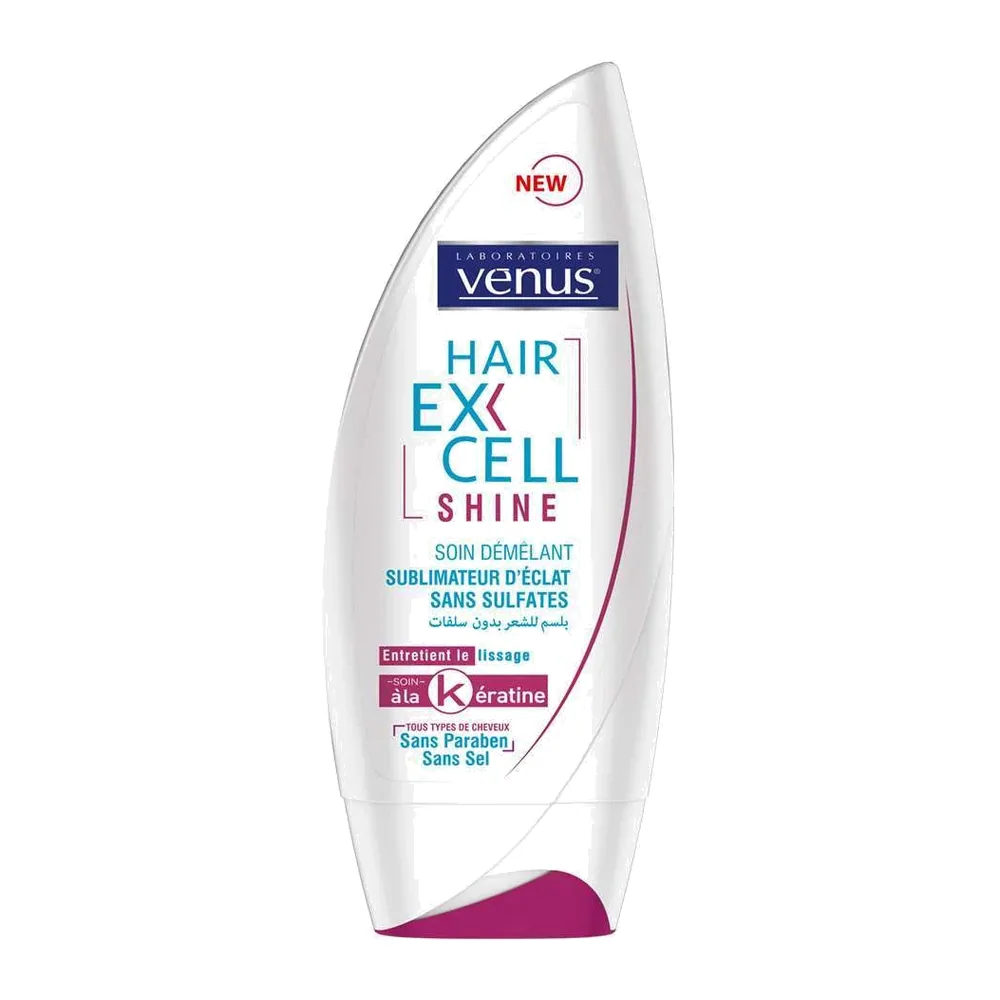 HairExcell Shine Aprés Shampooing 200ml Sans Sulfat