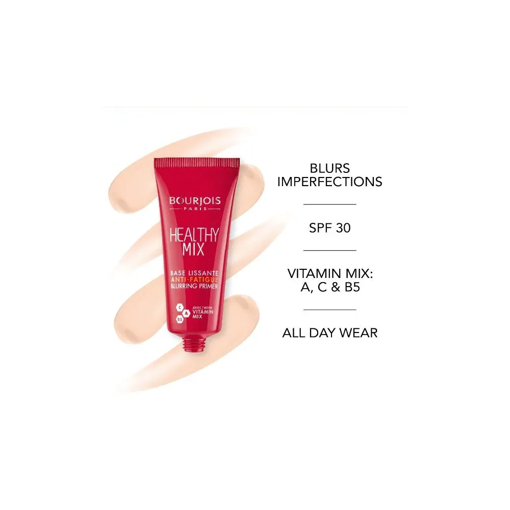 HEALTHY MIX Base de teint Bourjois Vitamines C, A et B5