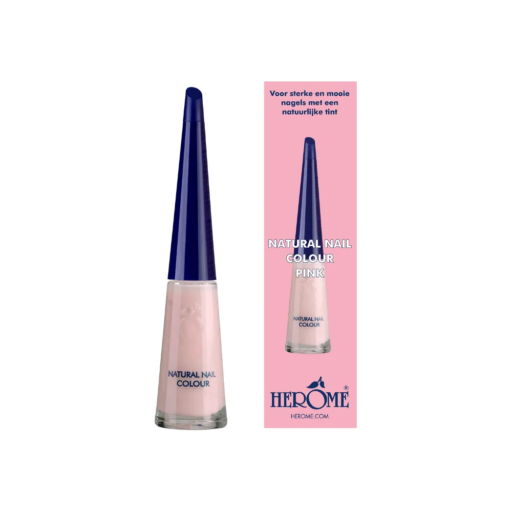 Herome Natural Nail Color Pink 10ml
