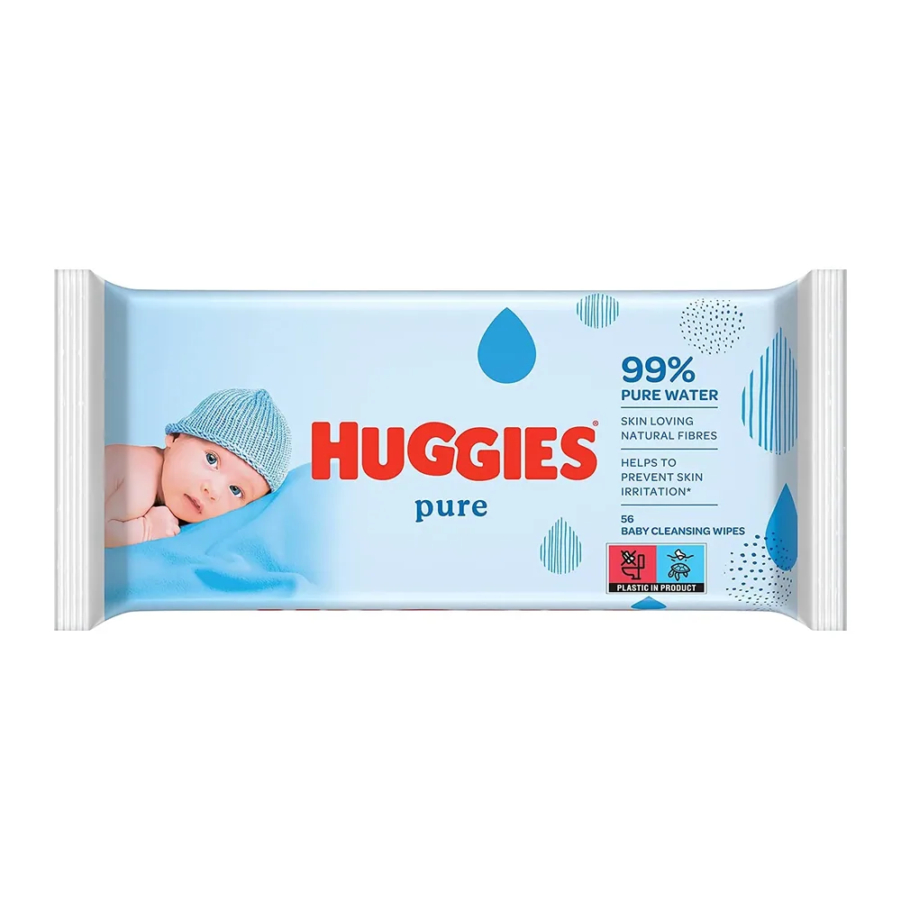 Huggies Lingettes Pure 99% d’Eau