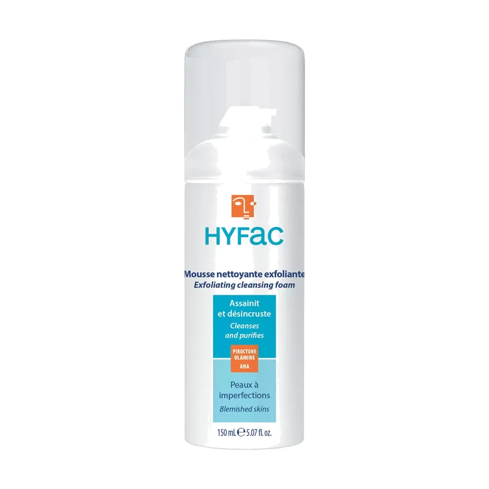 HYFAC Mousse nettoyante exfoliante 150ml