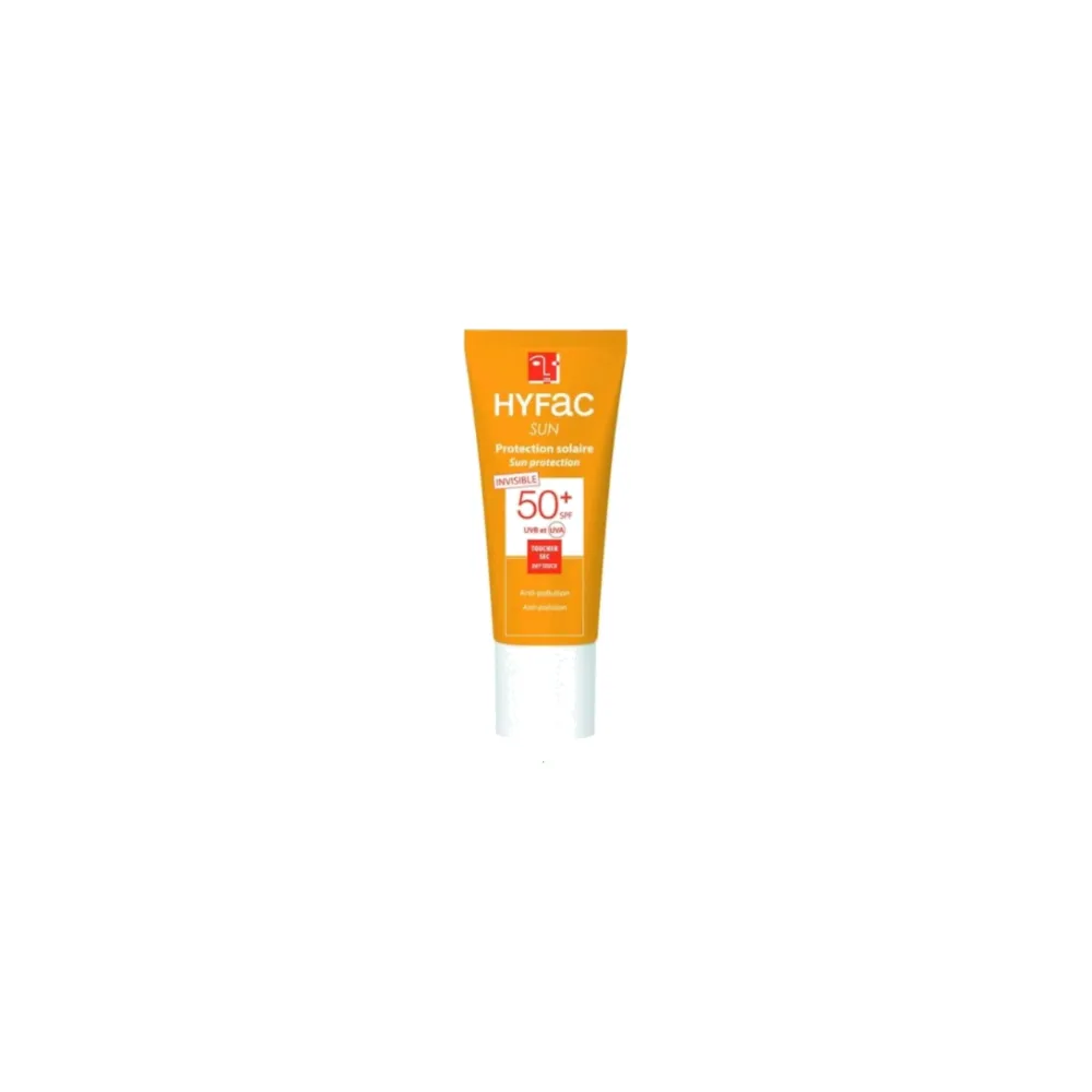 Hyfac Protection Solaire Spf 50+ Invisible 40ml