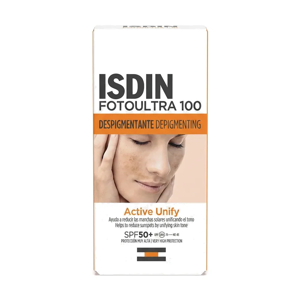 ISDIN – FOTOULTRA 100 DESPIGMENTANTE DEPIGMENTING – Réduction des taches solaires & Unification du teint