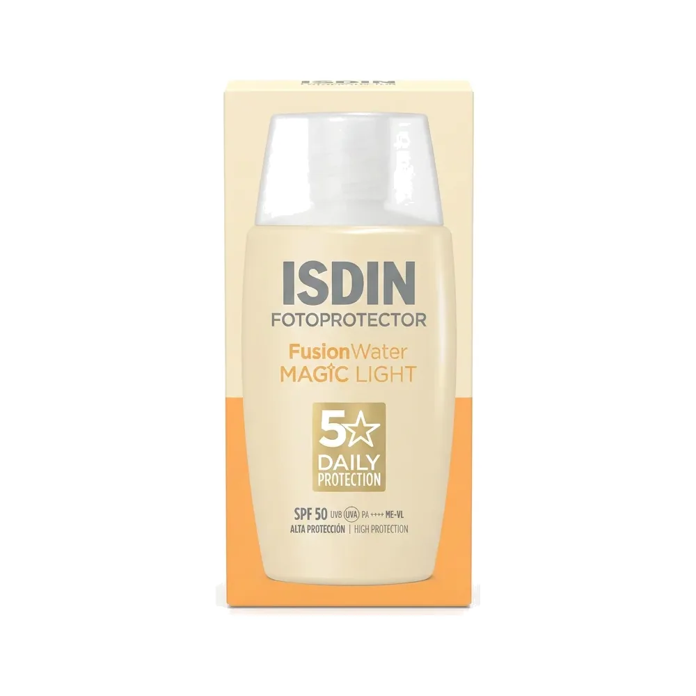 ISDIN – Fusion Water Magic Light – Protection Quotidienne Haute
