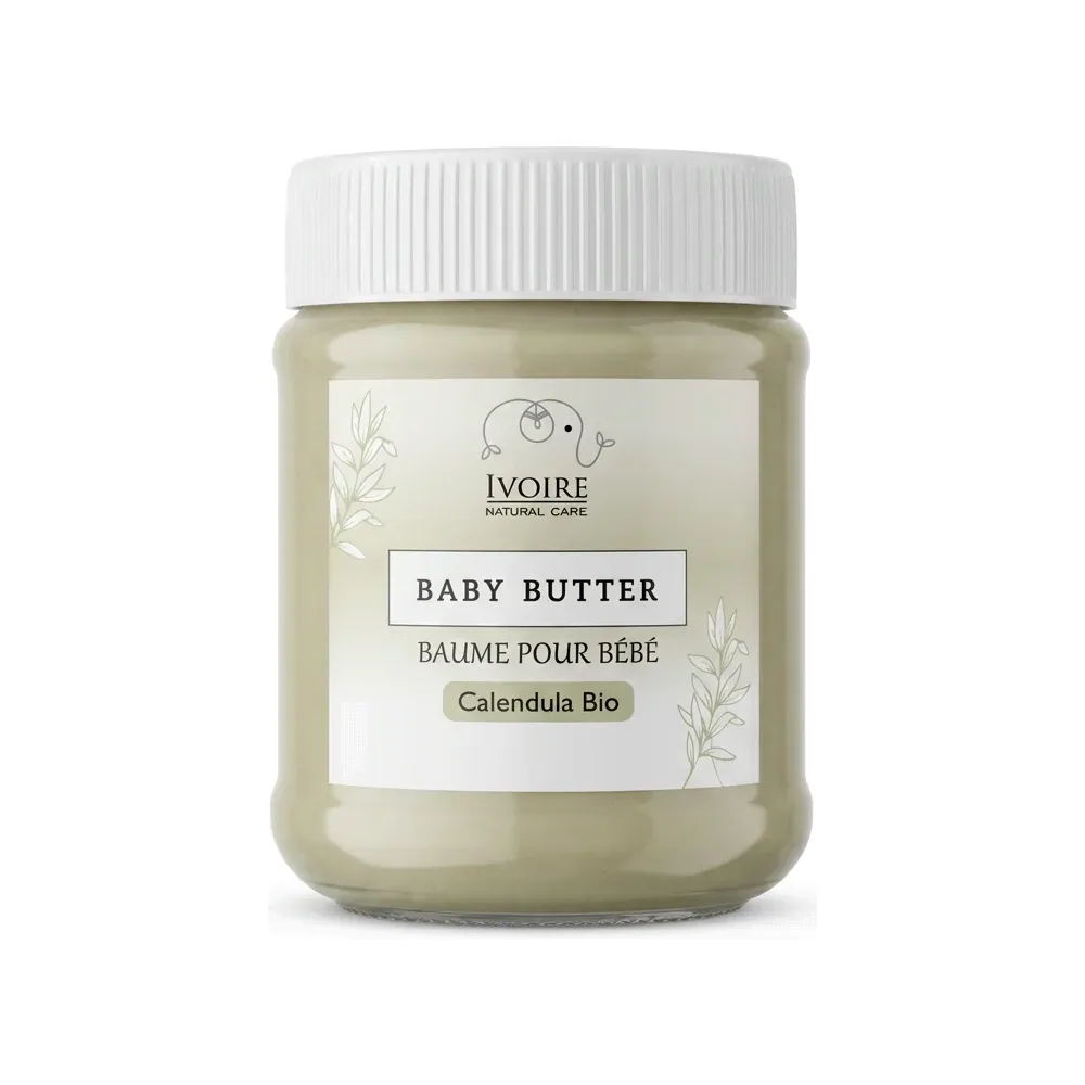 IVOIRE NATURAL CARE – BABY BUTTER – Nourrit et protège la peau délicate de bébé