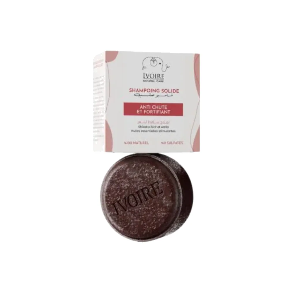 Ivoire Shampoing Solide Anti Chute Et Fortifiant 80g