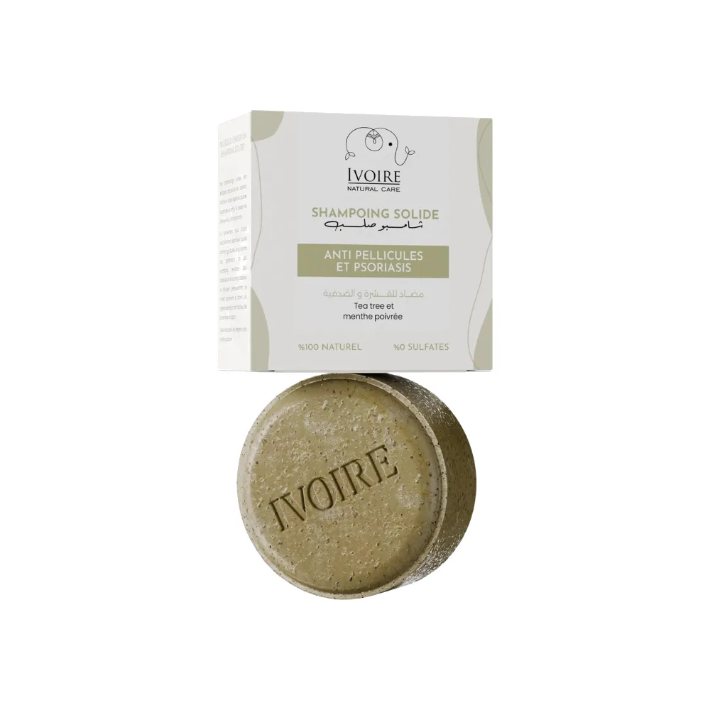 Ivoire Shampoing Solide Anti Pelliculaire Et Psoriasis 80g