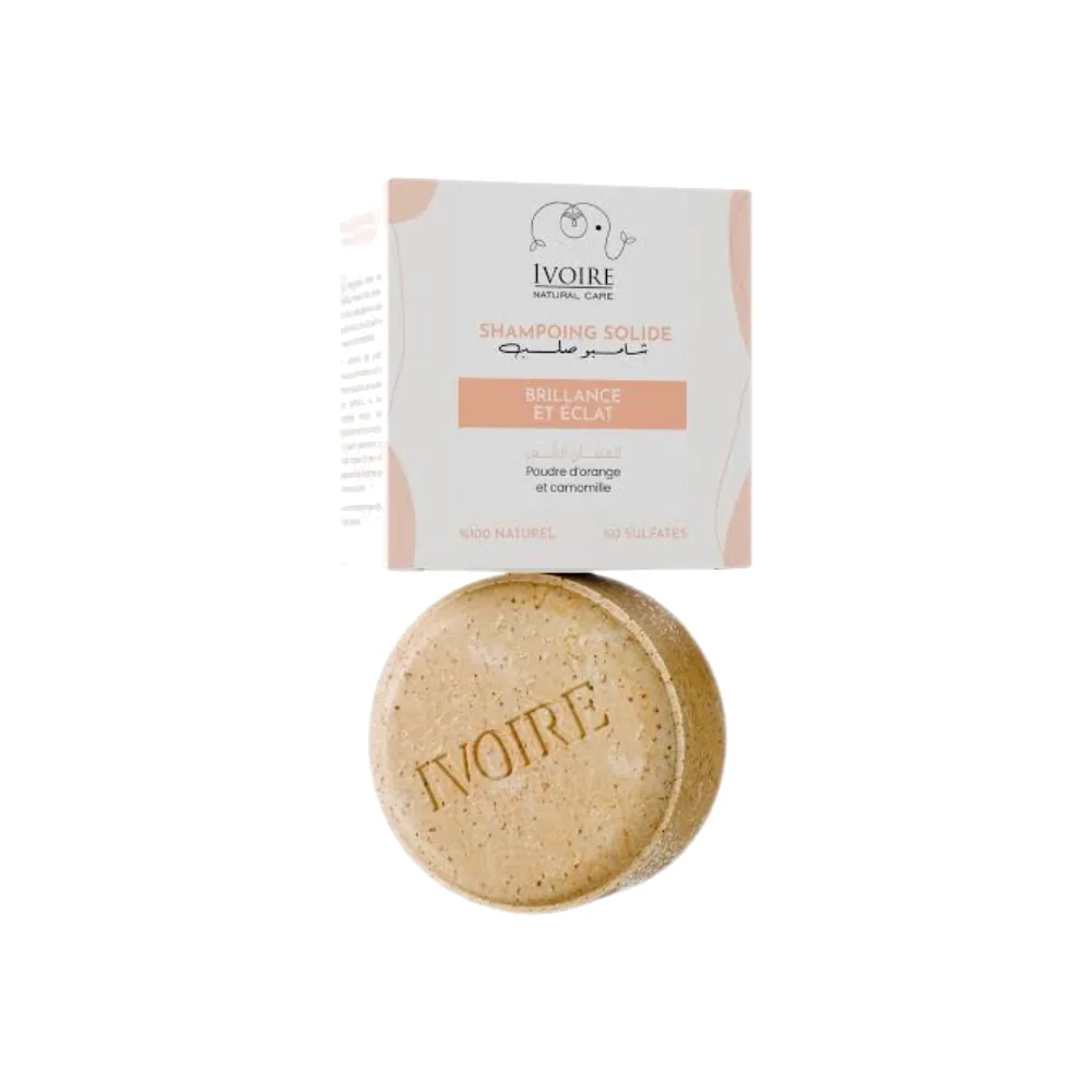 Ivoire Shampoing Solide Brillance Et Éclat 80g