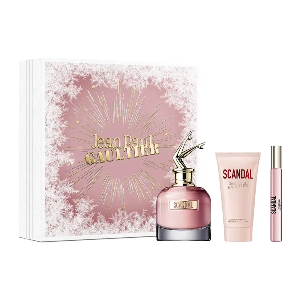Jean Paul Gaultier Coffret eau de parfum ‘Scandal’ – 3 Pièces