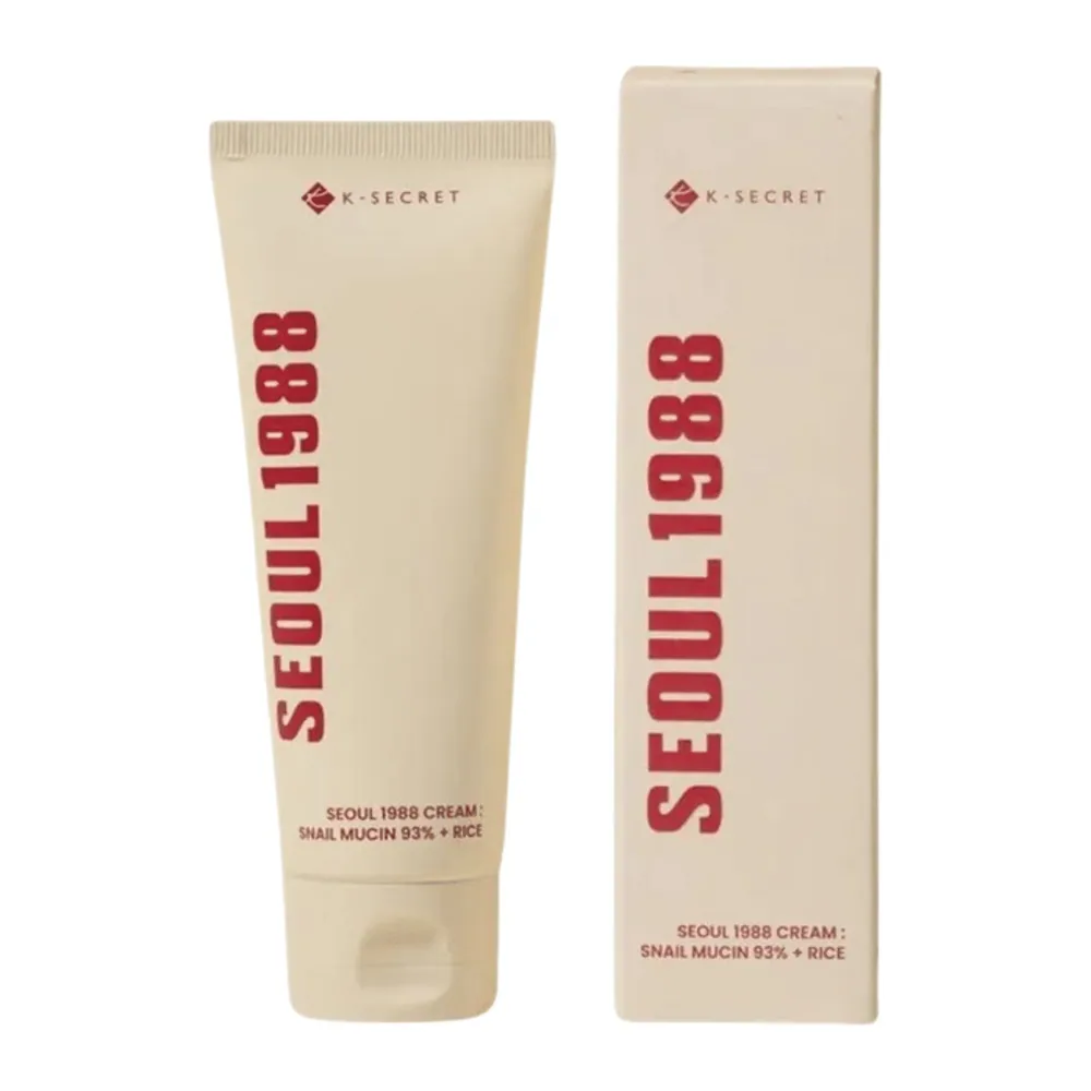 K-Secret – Seoul 1988 Cream : Snail Mucin 93% + Rice