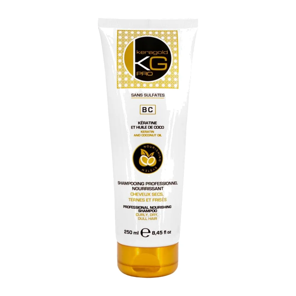 KERAGOLD Pro Shampooing Keratine Et Huile De Coco 250ml